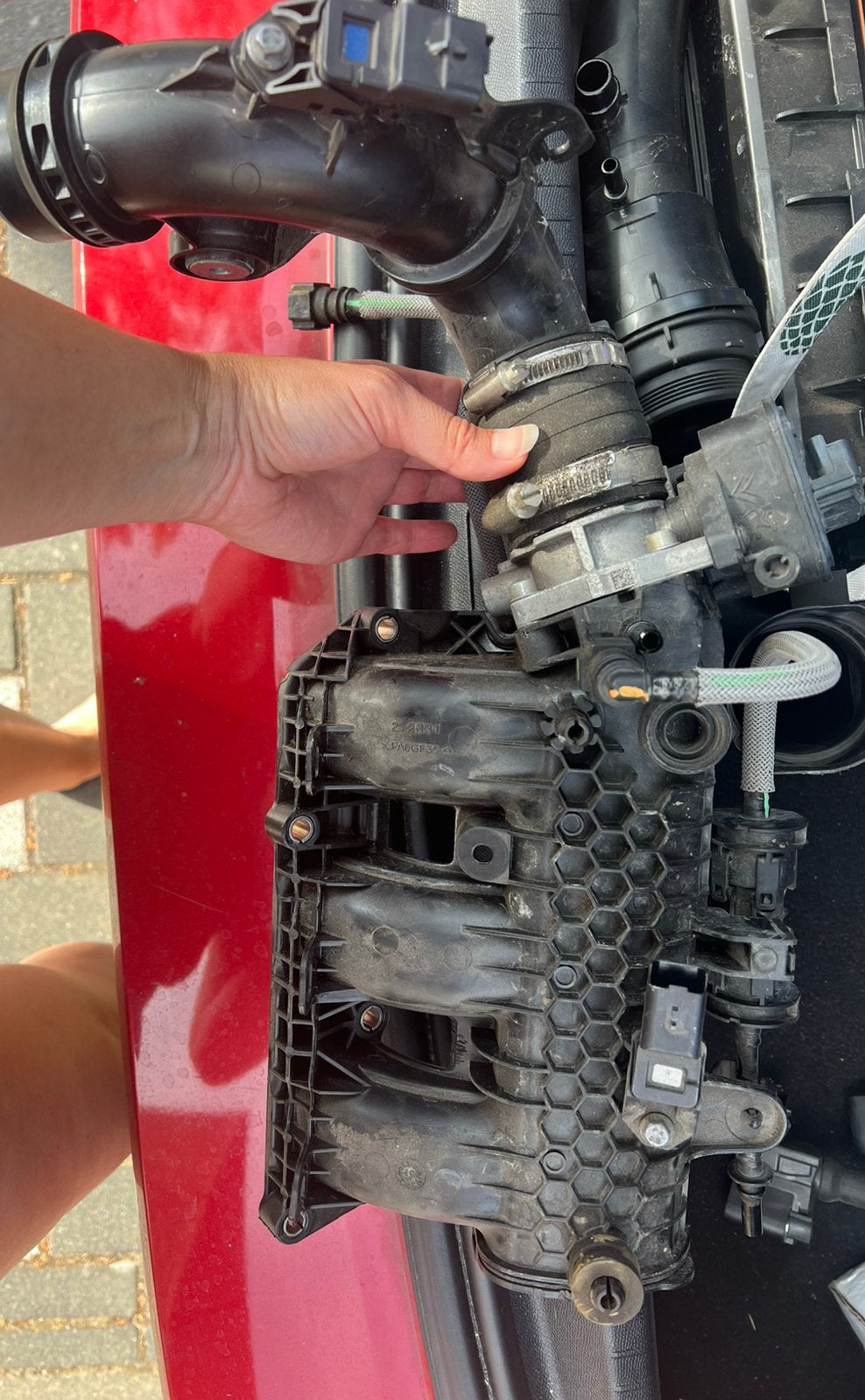 Inlaatspruitstuk, Auto-onderdelen, Ophalen, Gebruikt, Opel