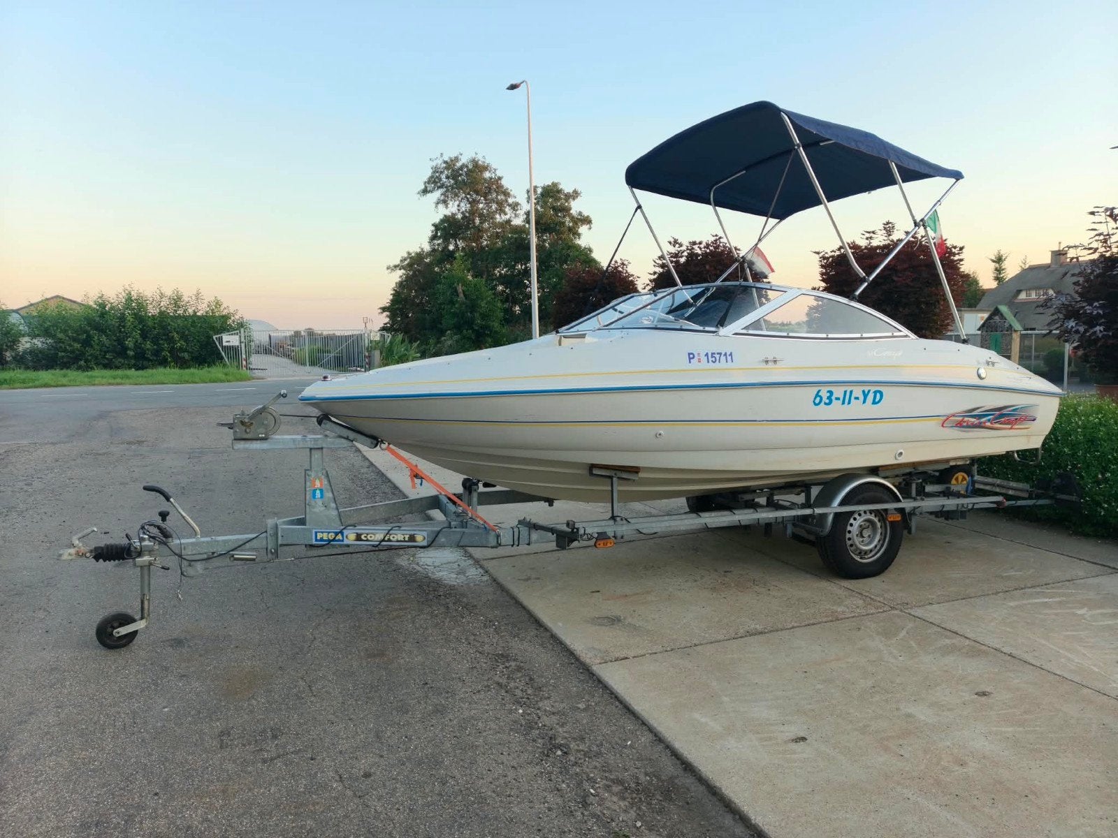 Chris craft speedboot - moet nu weg -sportieve boot beginner, Watersport en Boten, Ophalen, Overige merken, Binnenboordmotor, 1.00 - 1.50 meter
