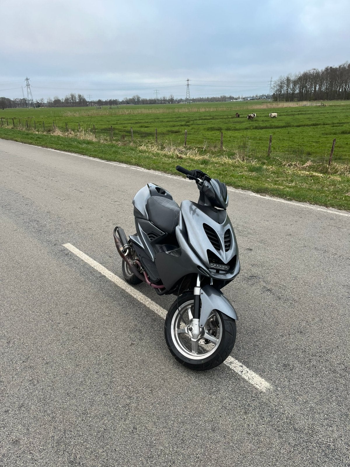 Yamaha Aerox 70cc, Ophalen, Tweetakt, Aerox, Maximaal 45 km/u