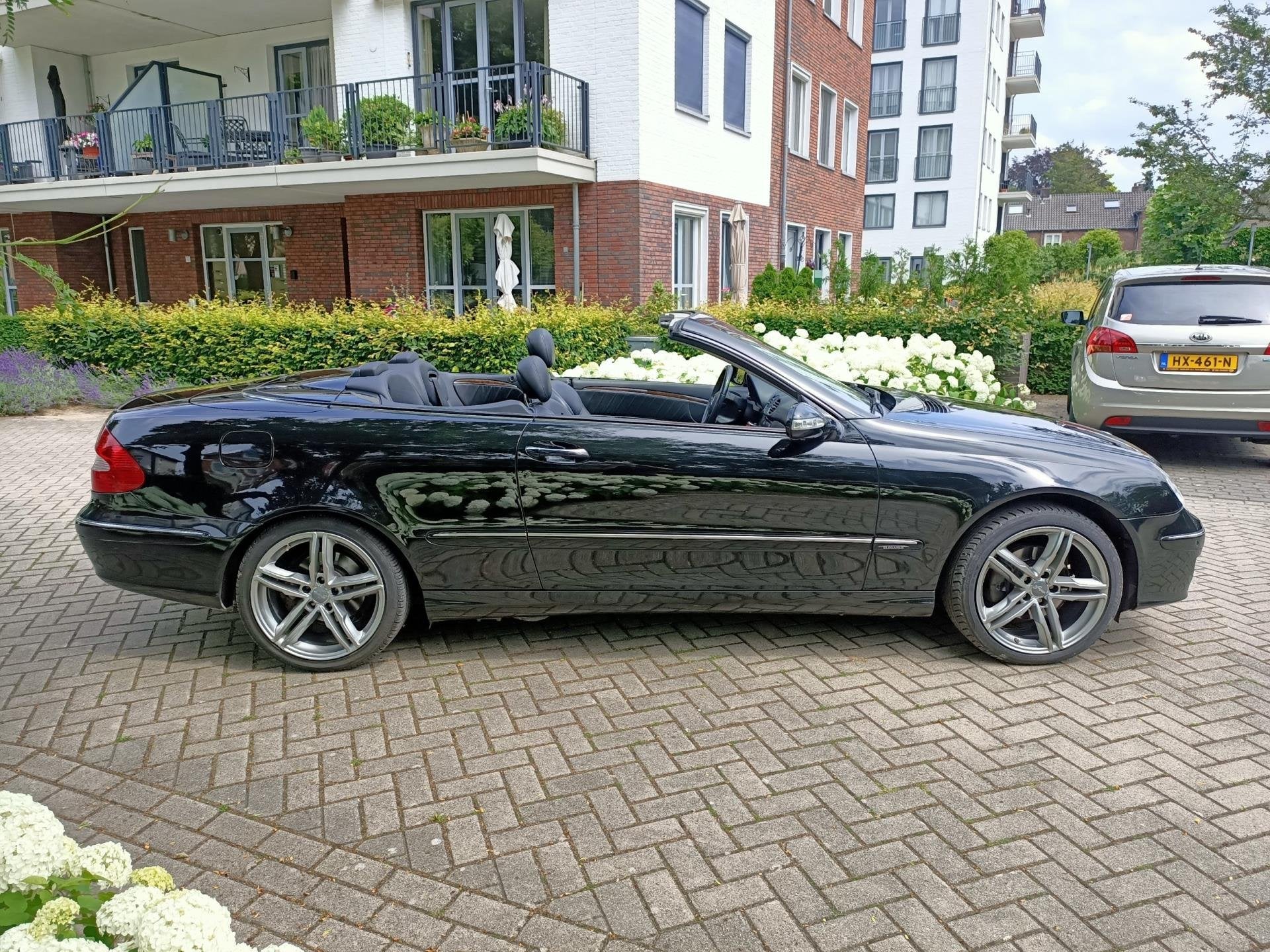 Mercedes-Benz CLK-klasse Cabrio 280 Elegance lpg, Automaat, Gebruikt, Zwart, Cabriolet