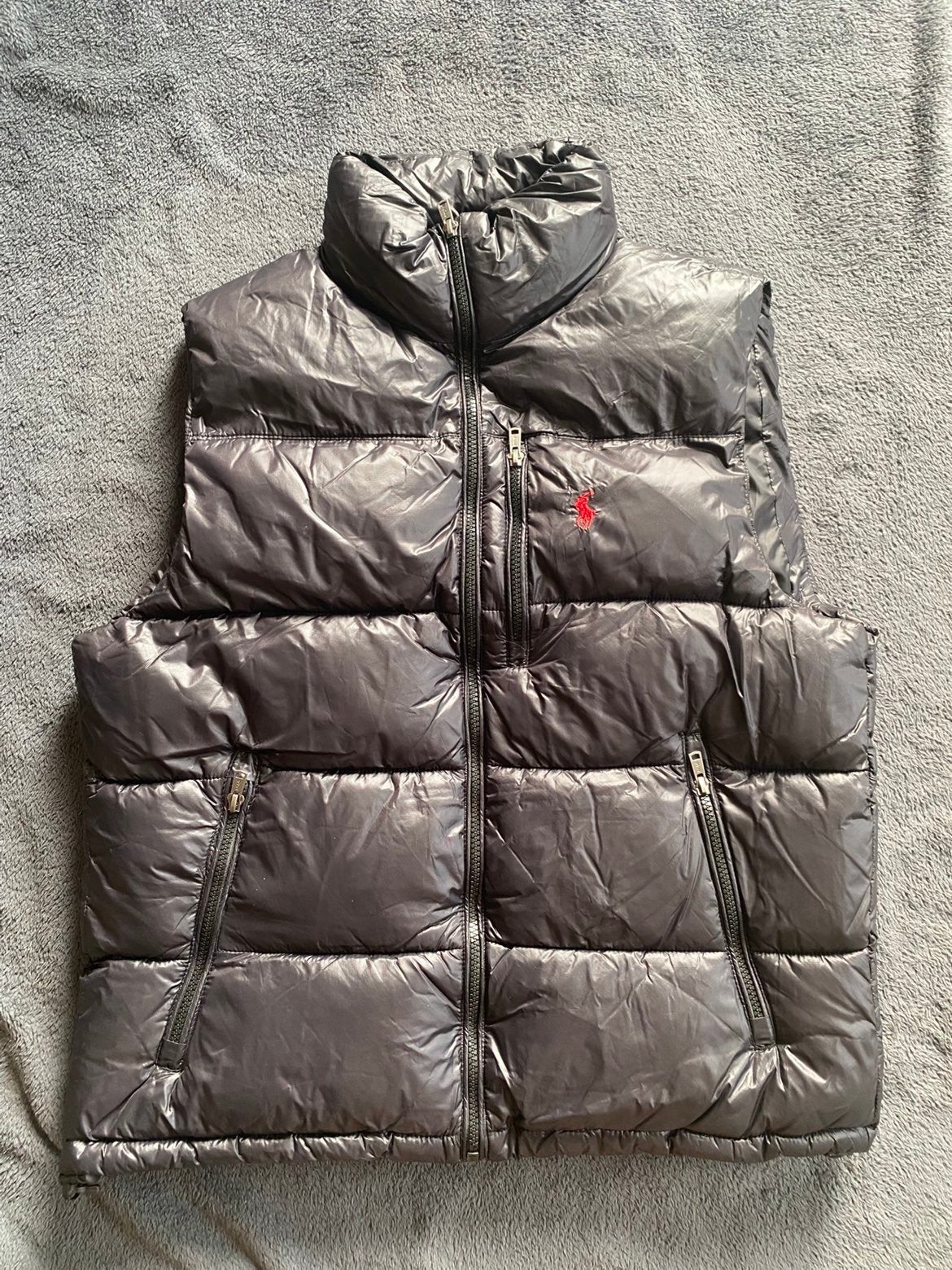 Ralph Lauren Navy Blue Bodywarmer, Kleding | Heren, Bodywarmers, Ophalen of Verzenden, Zo goed als nieuw, Maat 48/50 (M), Blauw