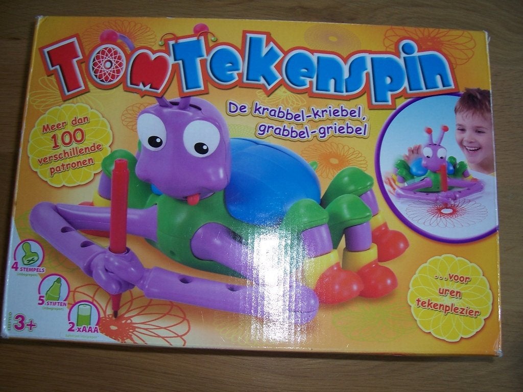 Tom tekenspin om leuke figuren te tekenen, Ophalen of Verzenden, Gebruikt, Ontdekken