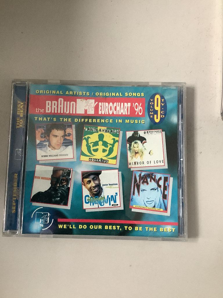 The Braun MTV eurochart 96 volume 9, Verzenden, Zo goed als nieuw, Pop