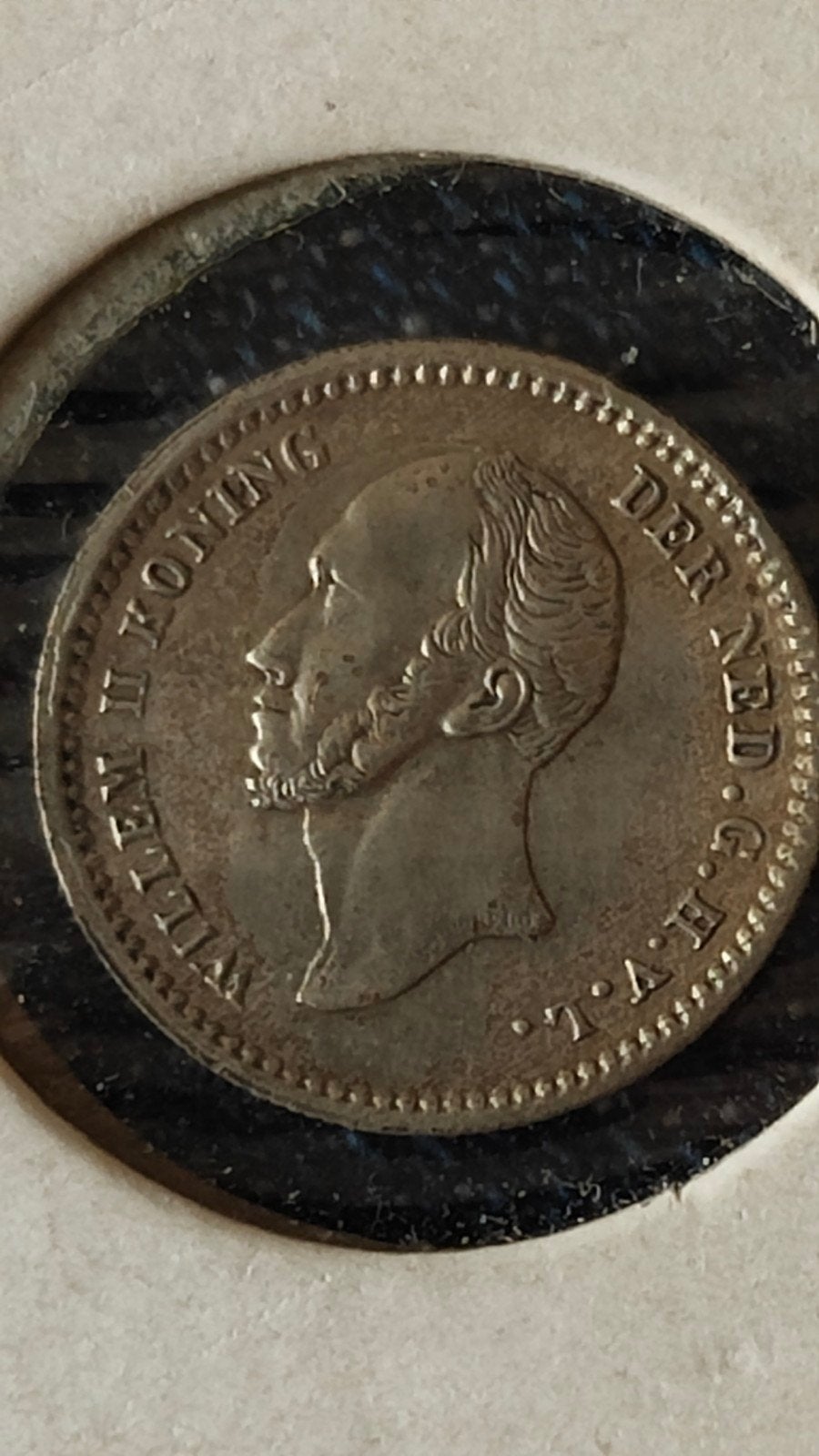 5 cent Willem 2 1848 zeldzaam, Ophalen of Verzenden