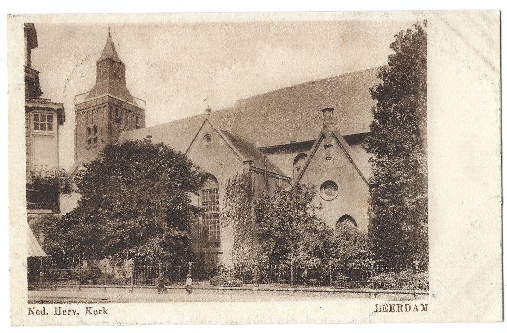 Leerdam, Ned.Herv.Kerk, Verzenden, 1920 tot 1940, Gelopen, Utrecht