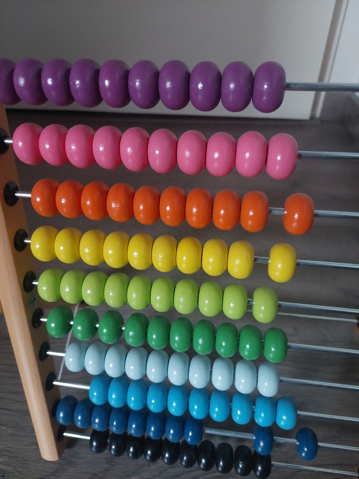 Telraam/ wooden abacus- Zo goed als nieuw, Ophalen of Verzenden, Zo goed als nieuw, Rekenen
