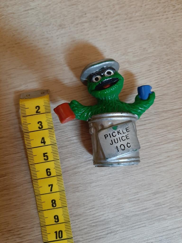 Sesamstraat Oscar poppetje pickle juice, Ophalen of Verzenden