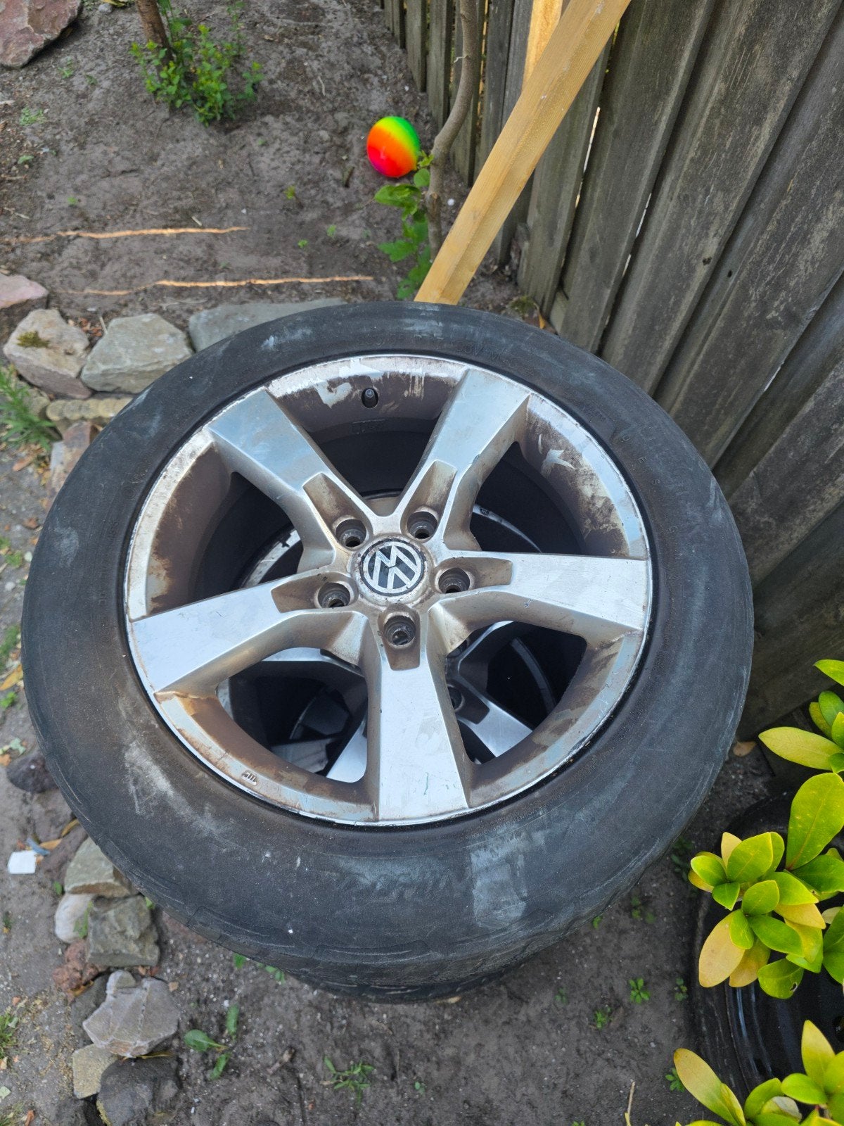 VW Transporter banden en velgen 17", Auto-onderdelen, Banden en Velgen, Ophalen of Verzenden, All Season, Bestelwagen
