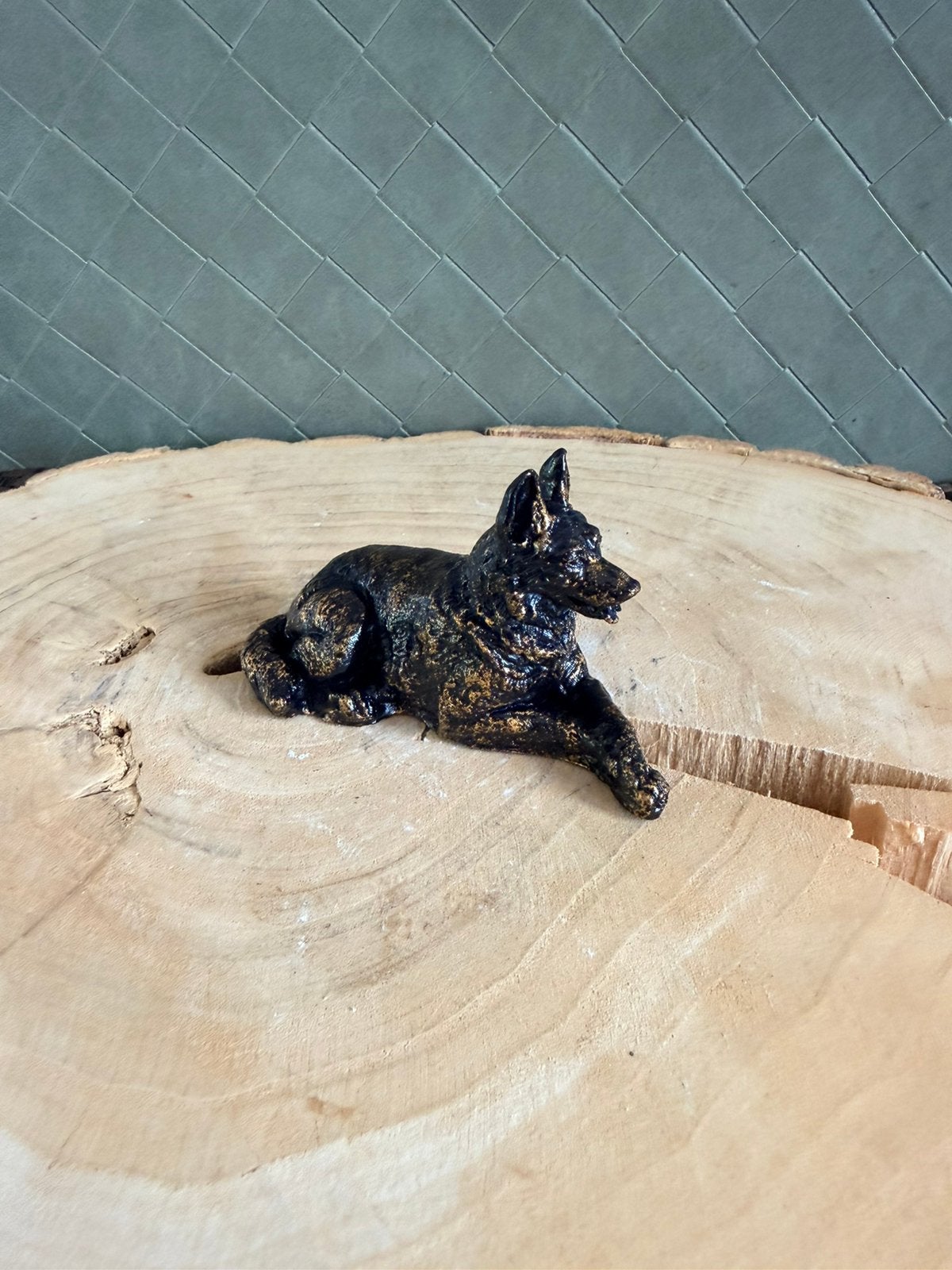 Duitse herder. Handmade, Ophalen of Verzenden, Nieuw, Dier