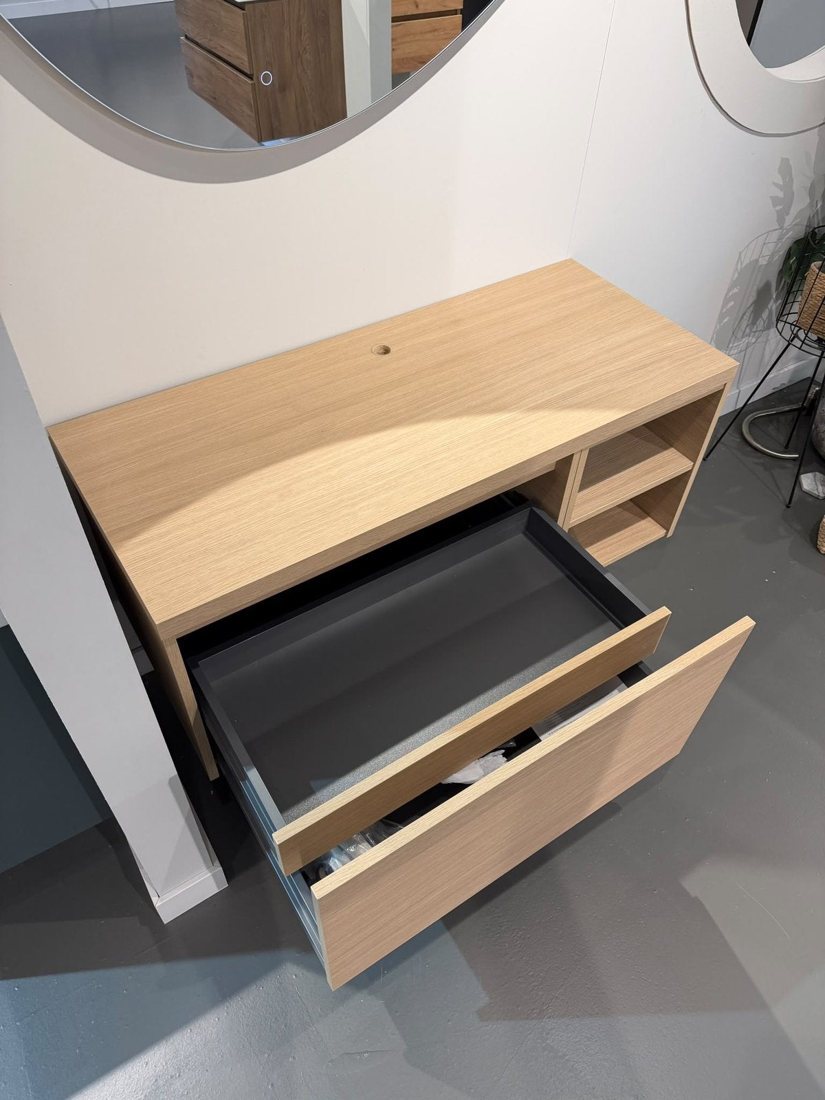 Badmeubel 120x45 cm met kraangat (op kraan) UITVERKOOP, Ophalen, 100 tot 150 cm, Nieuw, Minder dan 100 cm