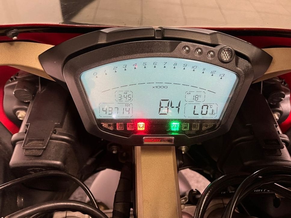 Ducati 848 (bj 2008), DUCATI, 2 cilinders, 849 cc, Motorrijbewijs A