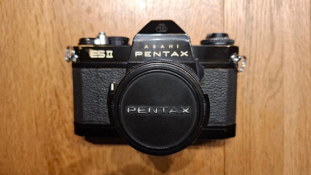 Asahi Pentax  ES II  volledig functioneel !   mét extra's, Ophalen of Verzenden, Gebruikt, Spiegelreflex, Pentax