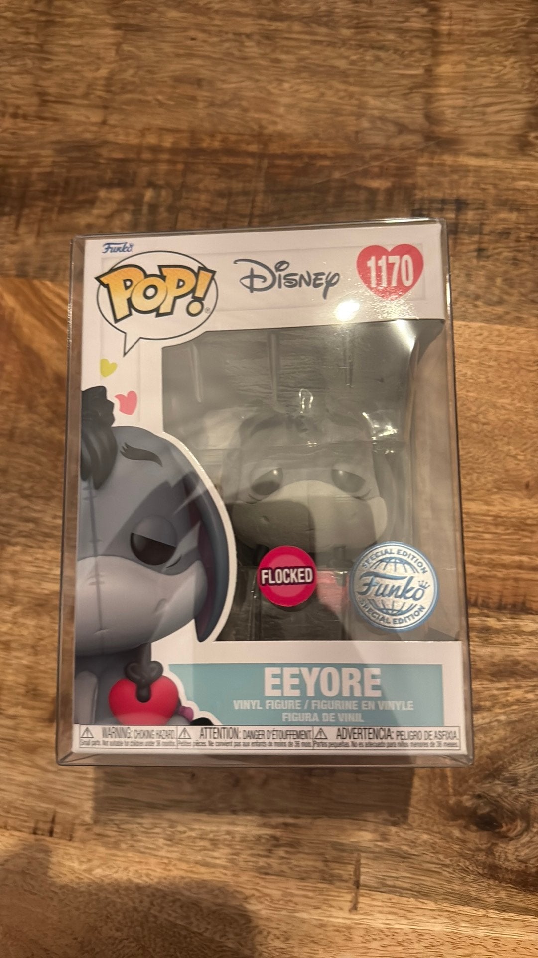 Funko Pop Eeyore flocked Disney, Ophalen of Verzenden, Nieuw