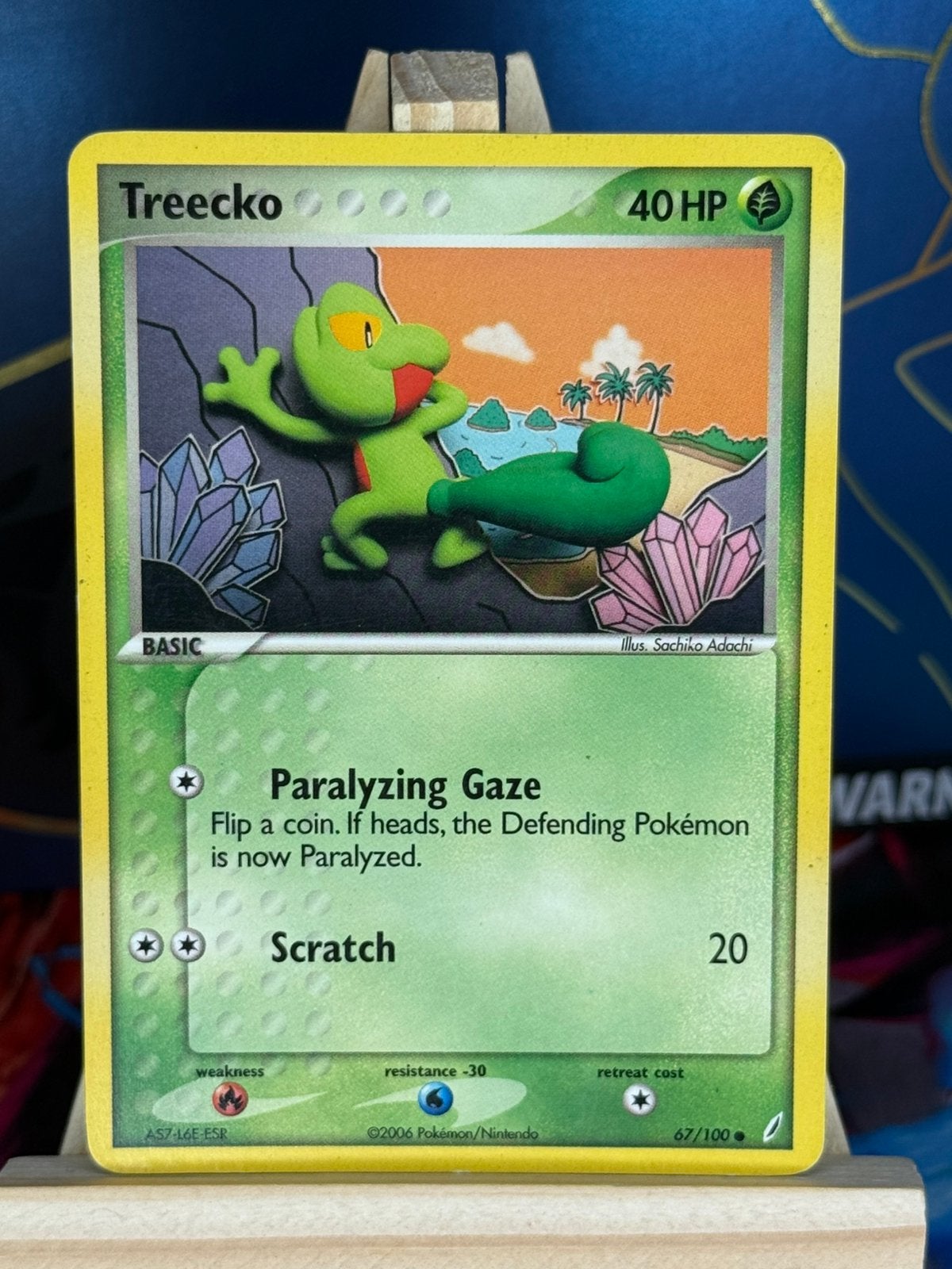 Treecko #67 | Pokemon Crystal Guardians 2006, Ophalen of Verzenden, Gebruikt, Losse kaart