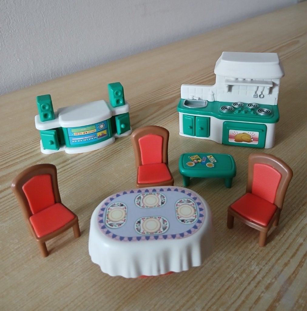 Poppenkamermeubeltjes, Ophalen of Verzenden, Gebruikt, Toebehoren