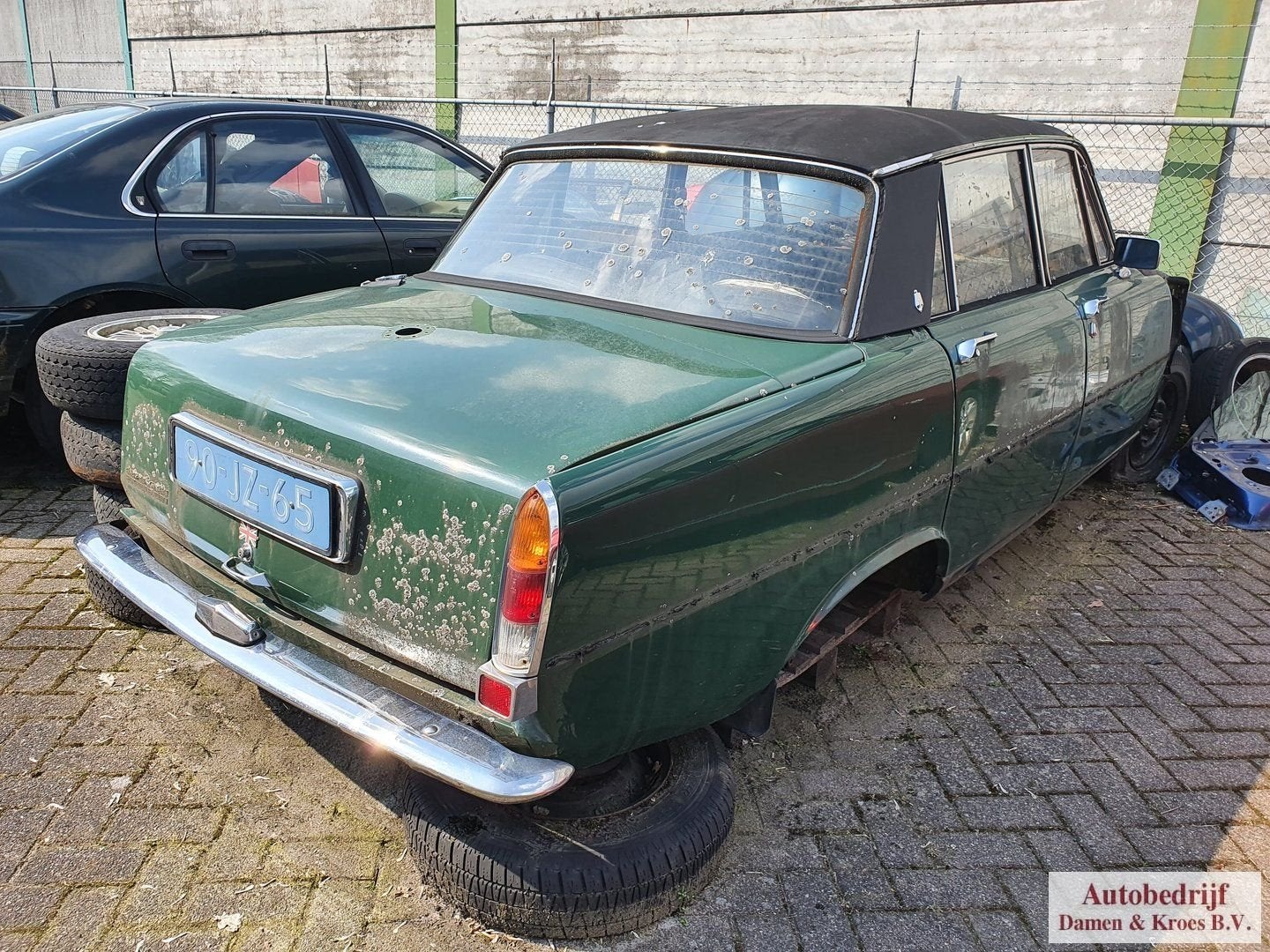 Rover 3500 groen green sedan 4 deurs voor onderdelen, -, -, Ophalen of Verzenden, -