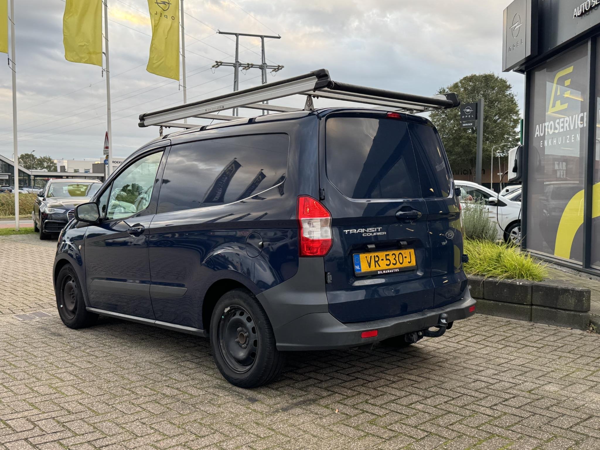 Ford Transit Courier 1.5 TDCI Trend Rijklaar incl beurt en a, Voorwielaandrijving, Stof, 4 cilinders, Verwarmde buitenspiegels