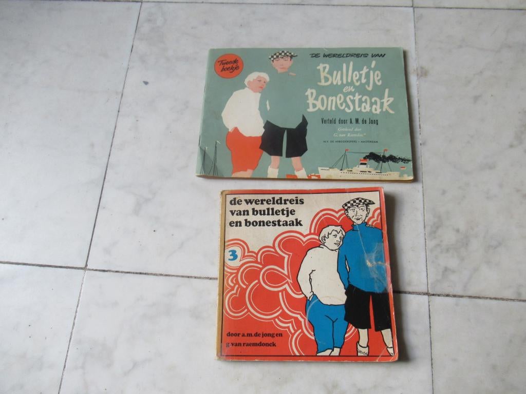 2x Bulletje en Bonestaak  1924 en1959, Gelezen, Fictie algemeen, Ophalen of Verzenden, Zie Annonce