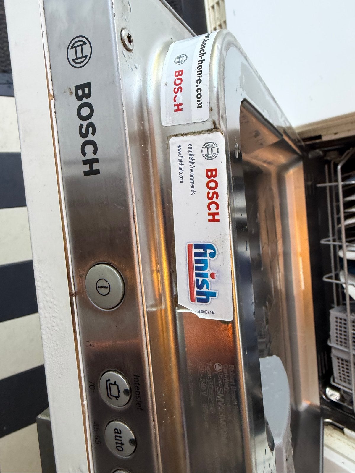 Bosch SMV93M70NL/A7 Vaatwasser - Gebruikt, Goede Staat, Ophalen, Gebruikt, 60 cm of meer, Eco programma