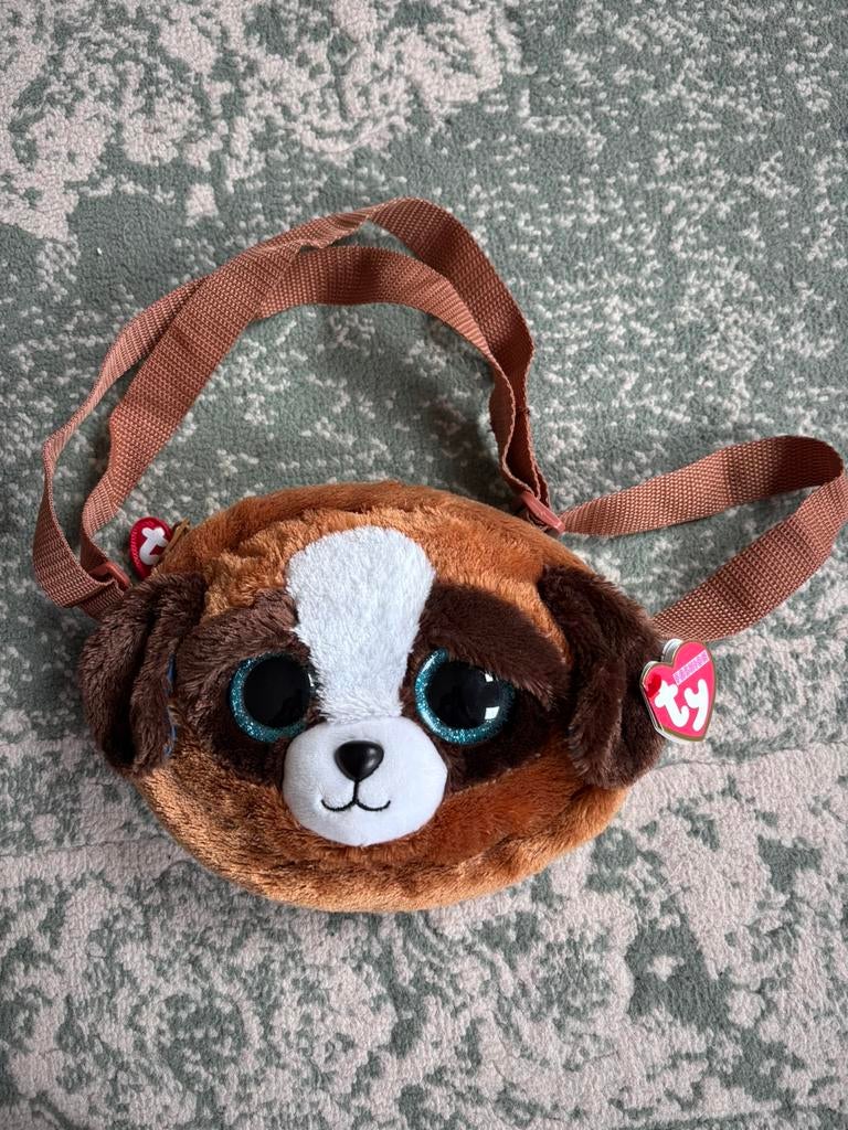 Ty Fashion Schoudertas Duke de Hond, Ophalen of Verzenden, Nieuw, Bruin, Overige merken