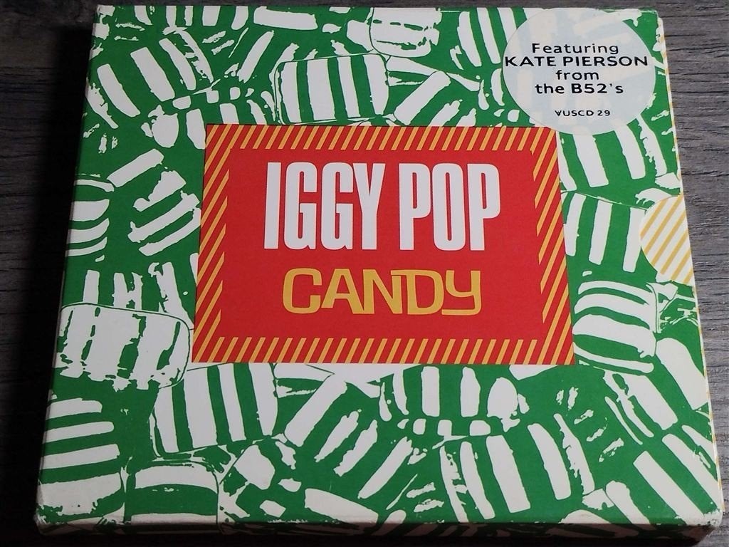 Iggy Pop ‎– Candy [Cd Single Box], Ophalen of Verzenden, Zo goed als nieuw, Pop