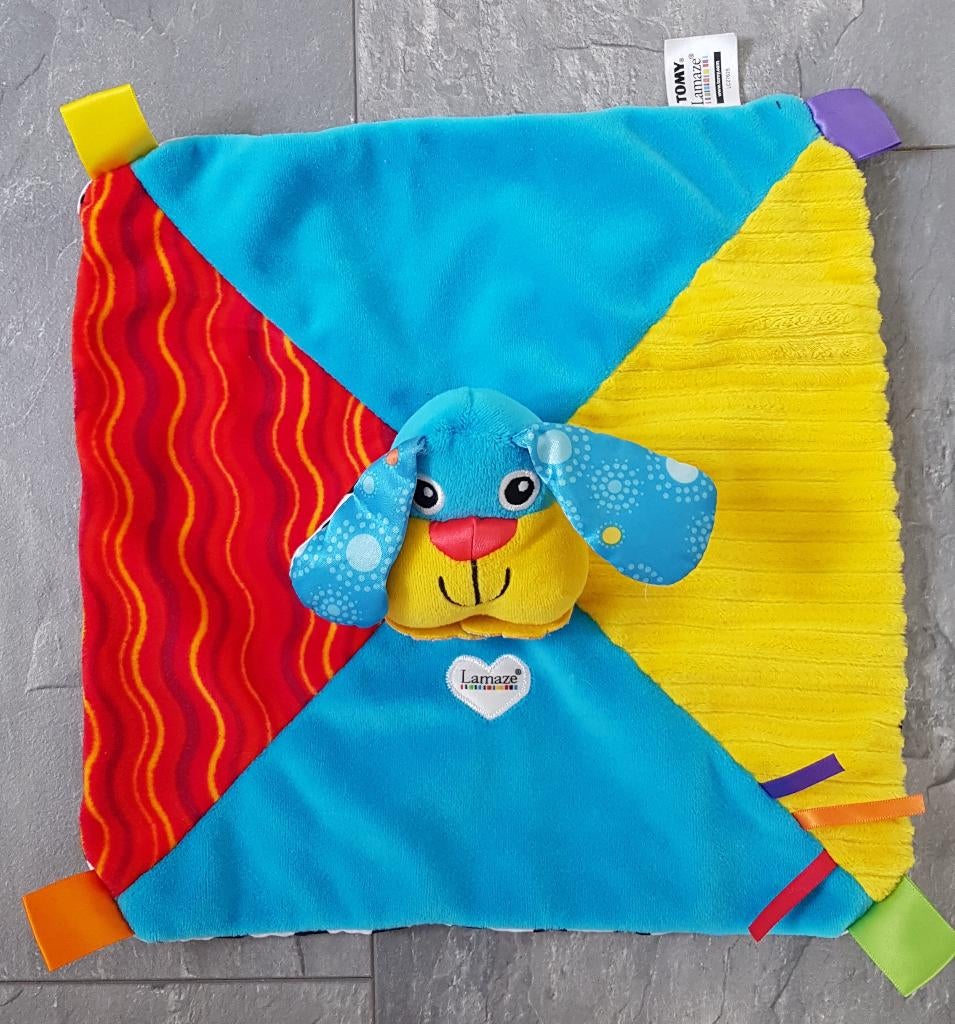 Knuffel / knuffeldoekje hondje / baby speelgoed, Ophalen of Verzenden, Nieuw, Hond