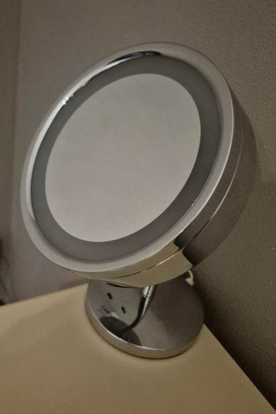Carmen beauty mirror  make-up spiegel, Ophalen of Verzenden, Rond, Minder dan 50 cm, Minder dan 100 cm