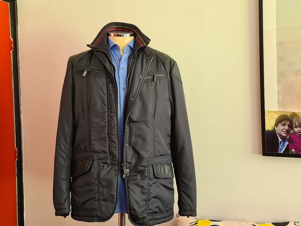 Nieuw Etro Milano jas super pasvorm met blauwe kleur maat L, Ophalen, Maat 52/54 (L), Blauw, Etro Milano