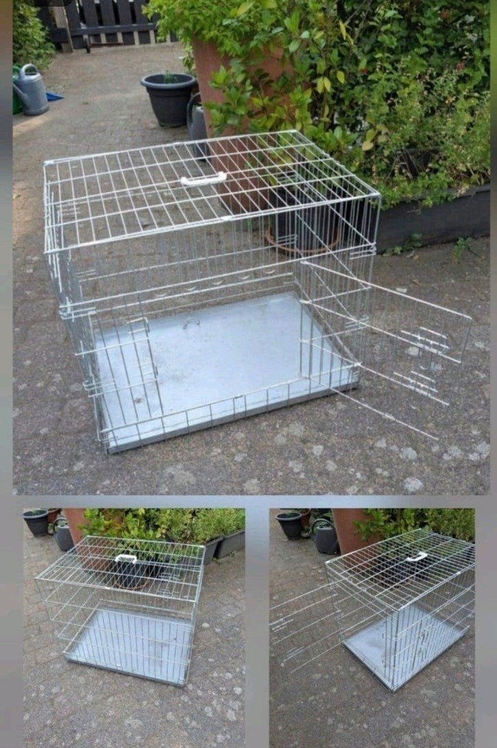 Mooi draad kennel bench., Dieren en Toebehoren, Ophalen, Zo goed als nieuw