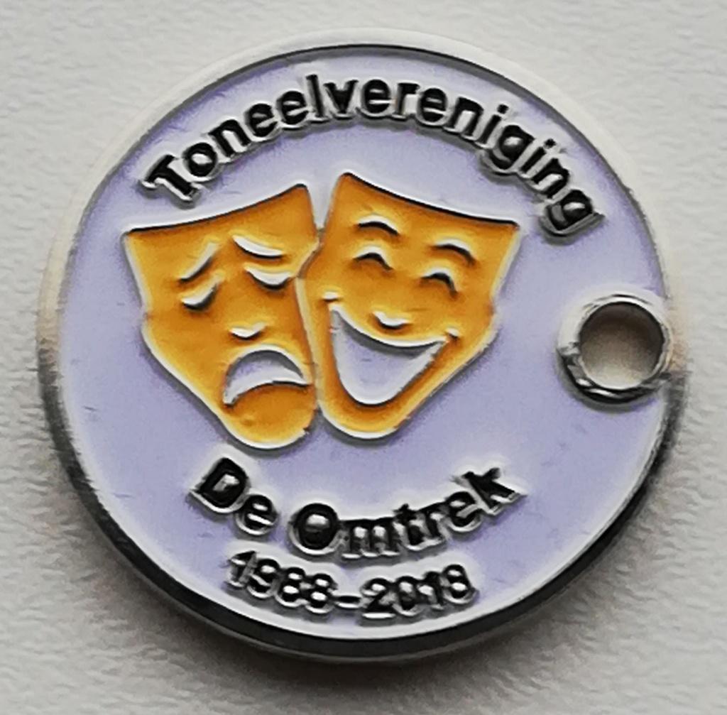 Winkelwagenmuntje Toneelvereniging "De Omtrek", Ophalen of Verzenden