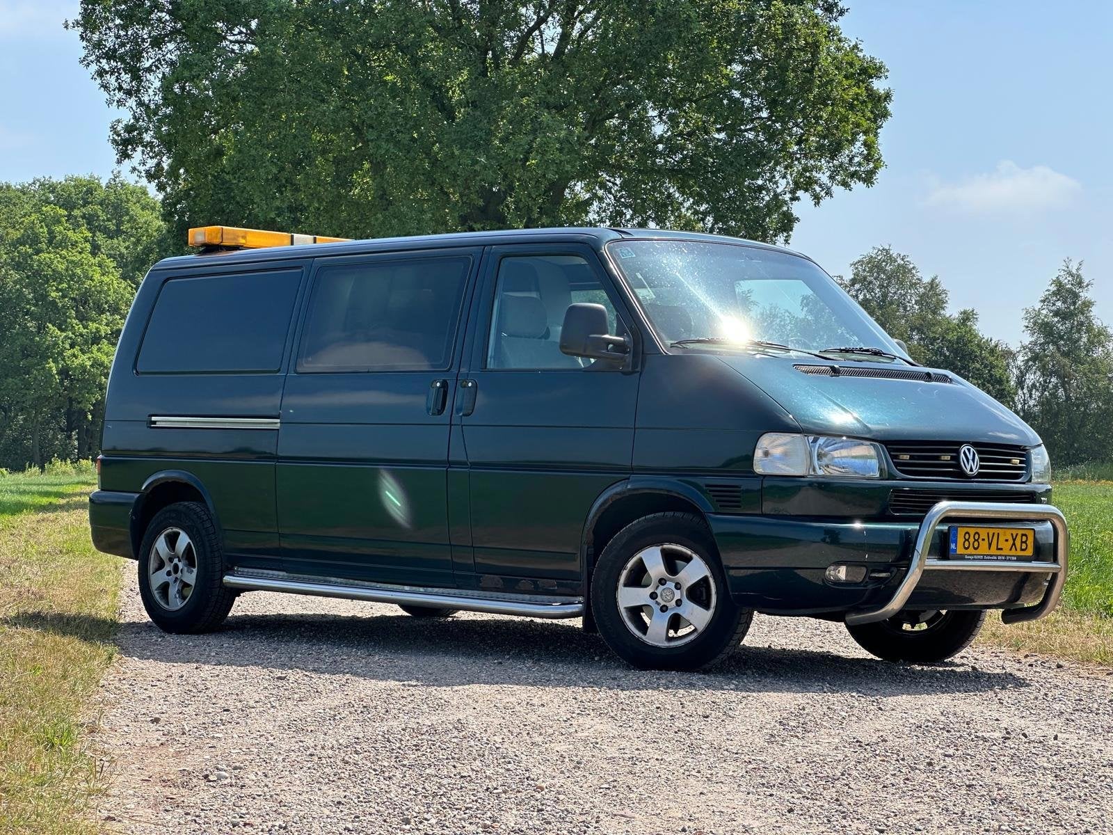 Volkswagen Transporter 2.5 TDI 332 DC, Auto's, Voorwielaandrijving, Gebruikt, Elektrische buitenspiegels, 700 kg