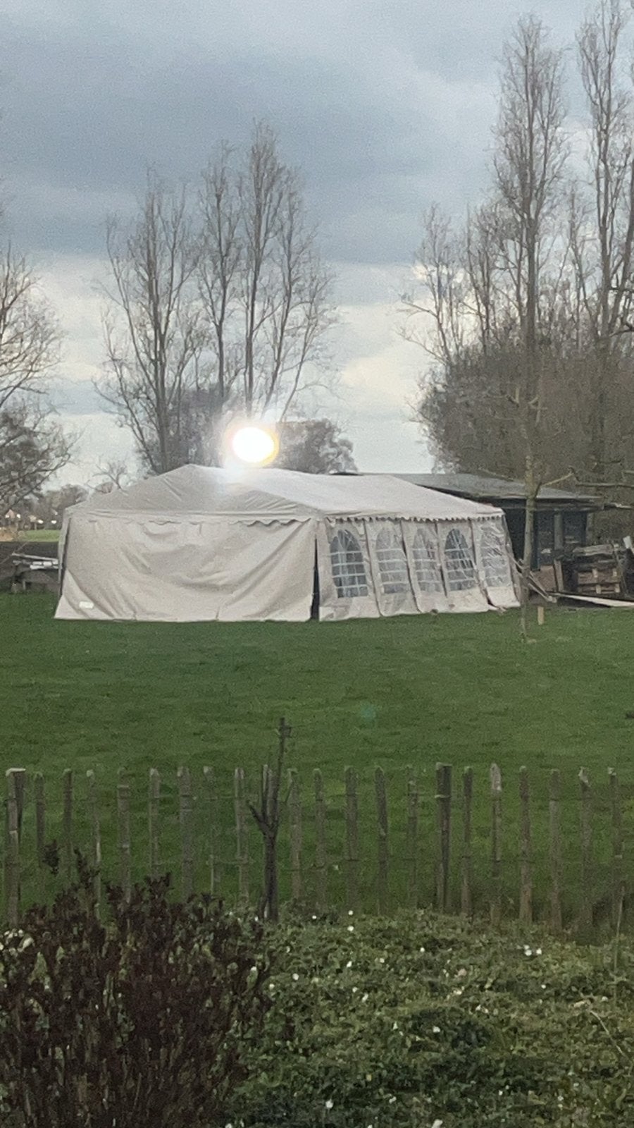 Ruime Partytent 5x10 meter - Ideaal voor elk feest!, Ophalen, Gebruikt, Partytent, 8 meter of meer