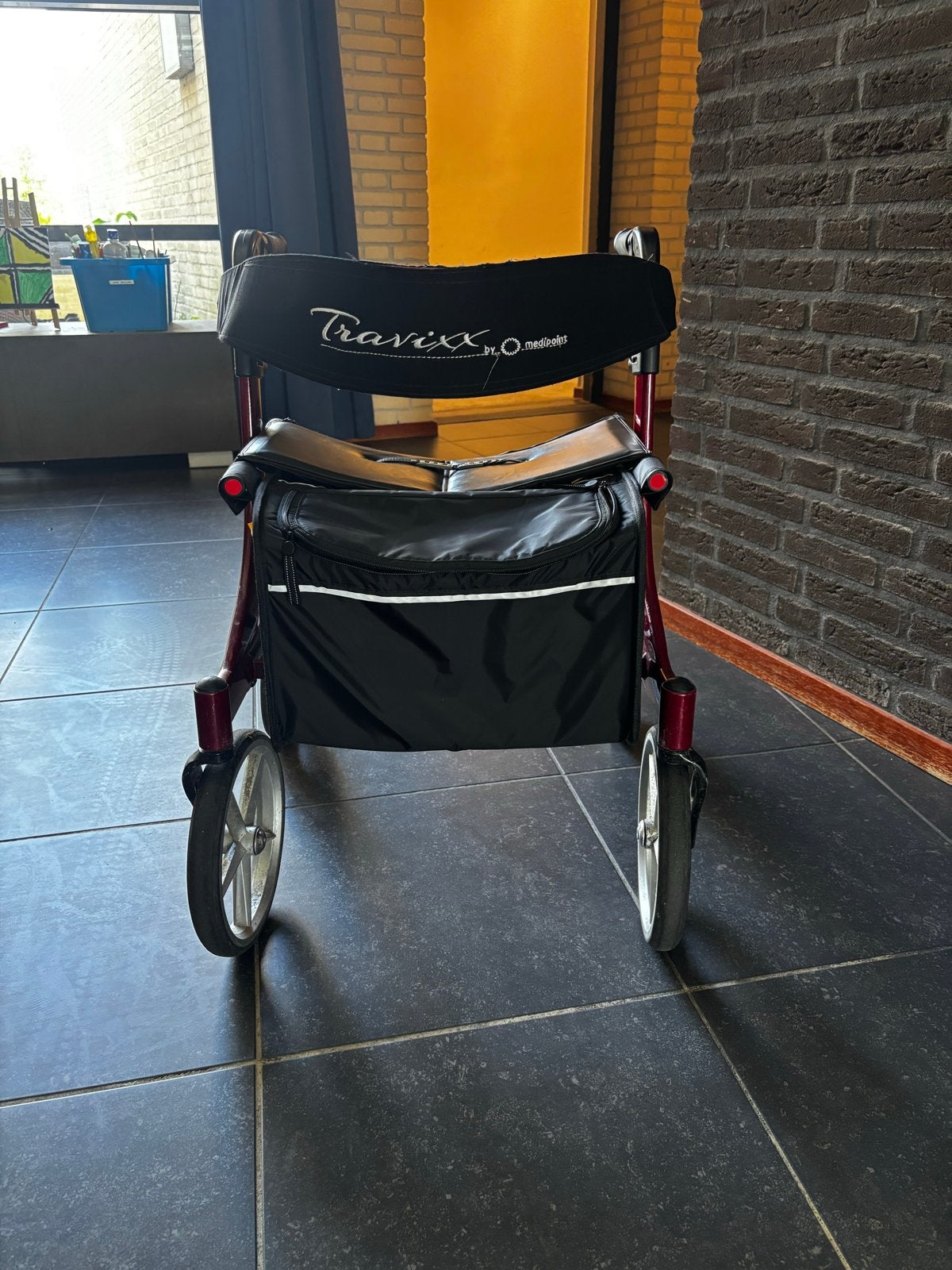 Travixx Deluxe rollator maat S, Diversen, Rollators, Gebruikt, Lichtgewicht, Opvouwbaar, Ophalen
