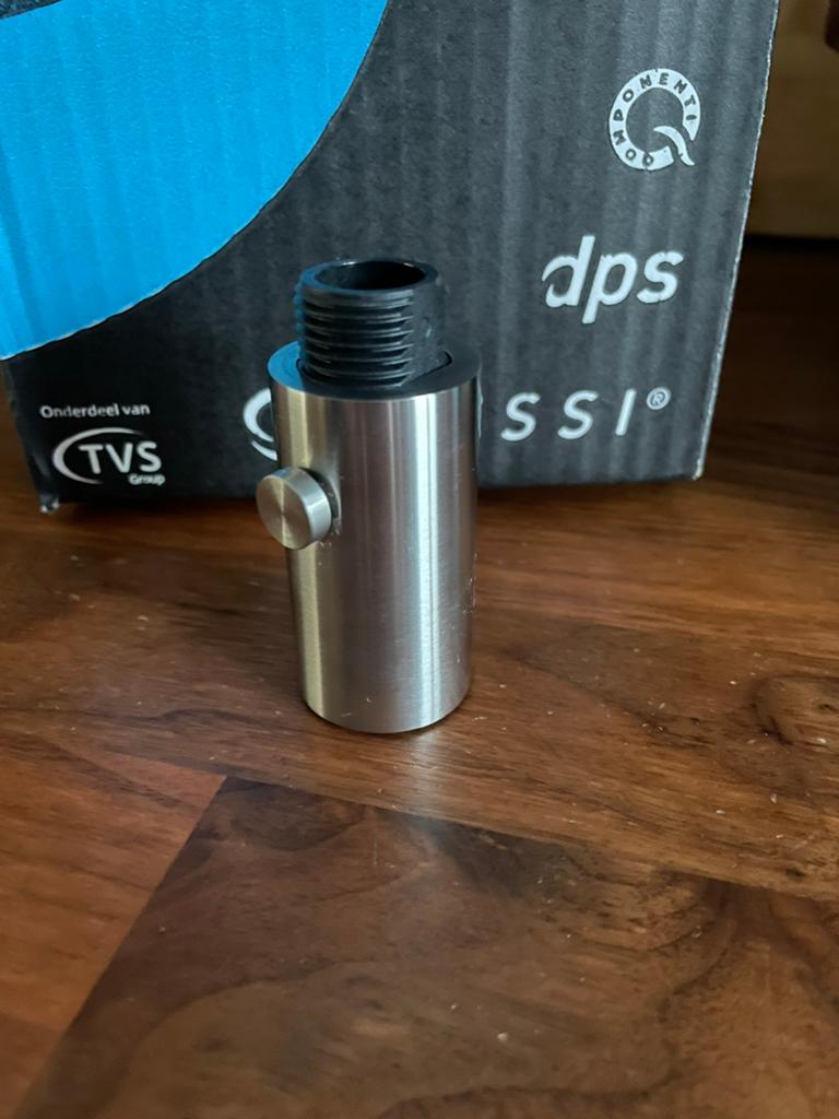 NIEUW Caressi DUALJET sproeikop, Doe-het-zelf en Verbouw, Ophalen of Verzenden, Nieuw, Rvs, Kraan