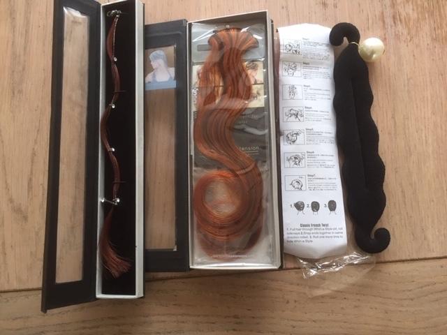 hair extension/strengen+ haarband, Ophalen of Verzenden, Nieuw, Overige typen