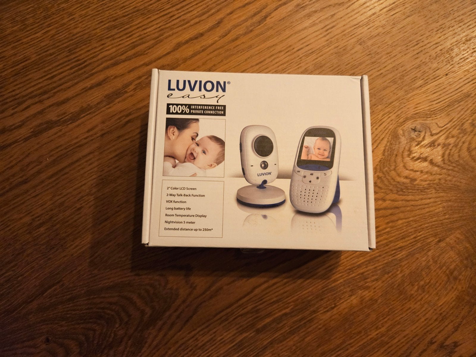 Luvion easy baby phone, Ophalen of Verzenden, Gebruikt, 100 tot 250 meter, Camera