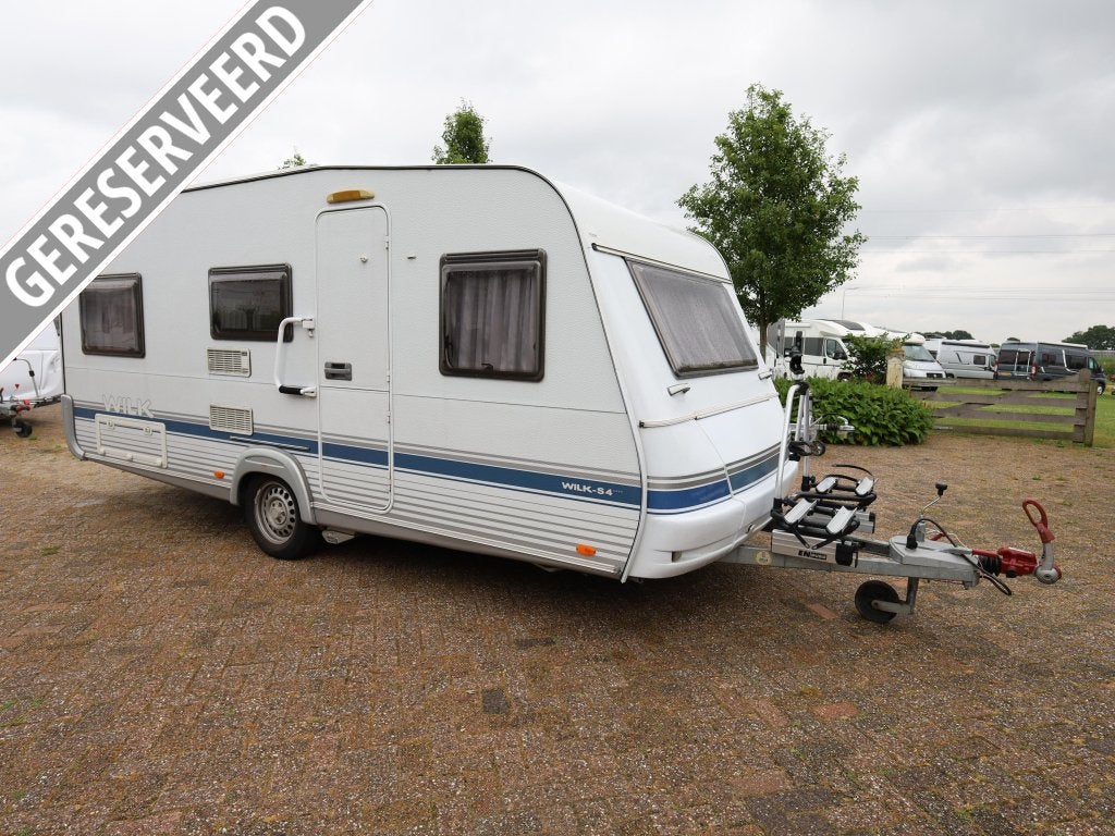Wilk S4 490 EU mover voortent airco, Caravans en Kamperen, Caravans, Rondzit, Bedrijf, Schokbreker, Overige typen
