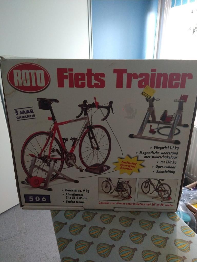 Fietstrainer nieuw, Ophalen, Nieuw, Overige typen, Staal