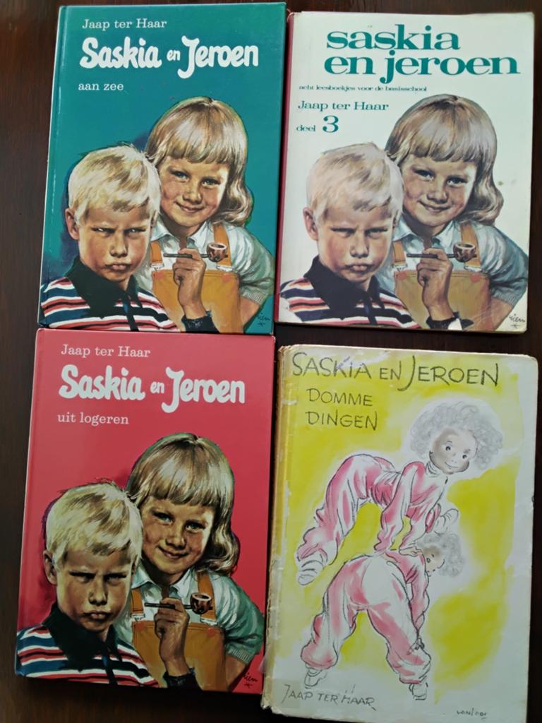 Saskia en Jeroen boeken - Jaap ter Haar (4 stuks), Ophalen of Verzenden, Gelezen, Jaap ter Haar, Fictie algemeen