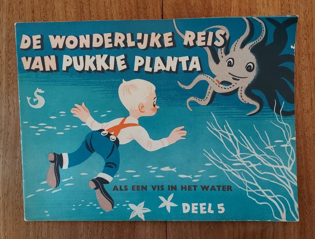 Boekje De wonderlijke reis van Pukkie Planta, deel 5, Boeken, Ophalen of Verzenden, Zo goed als nieuw, Johan Veeninga en Joop Geesink