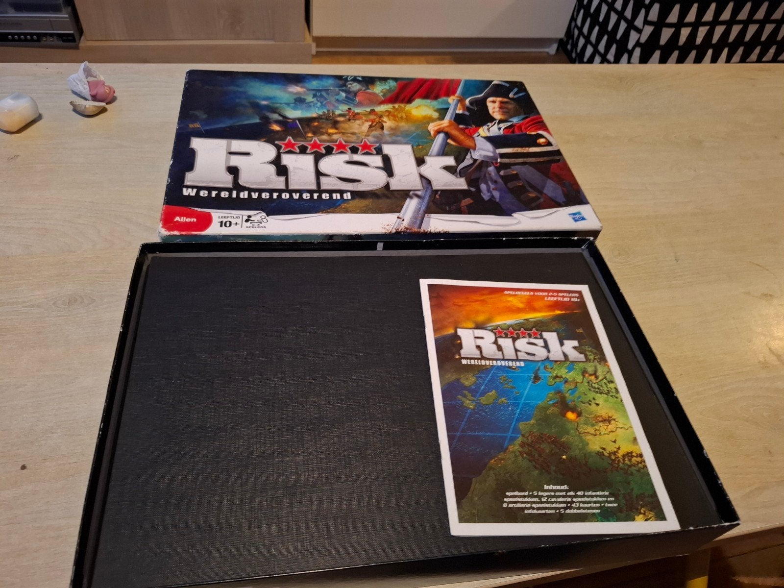 Risk Wereldveroverend Bordspel - Compleet en Goede Staat, Ophalen of Verzenden, Hasbro, Nvt, Nvt