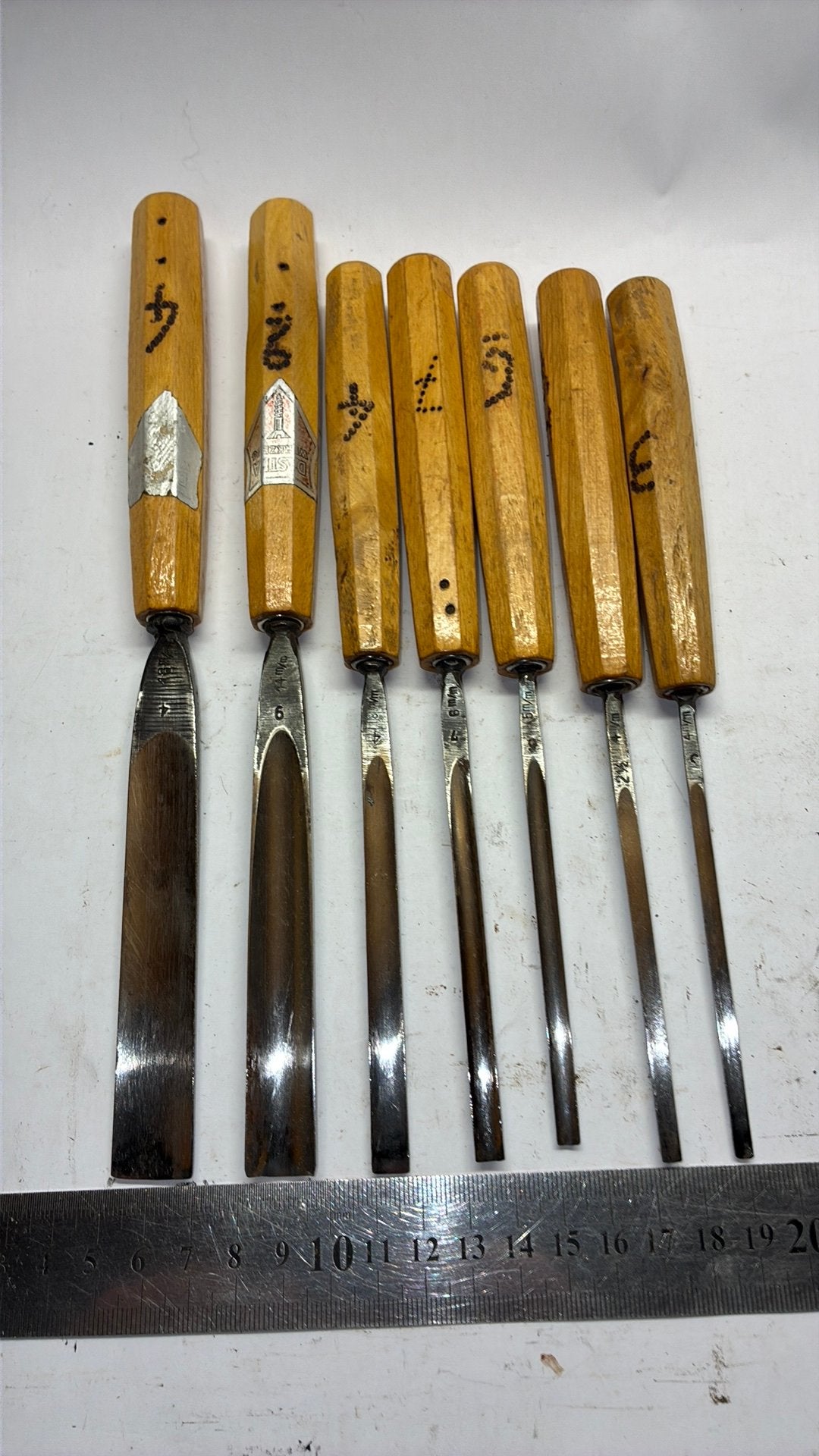 Guts beitels DASTRA ( gutsen gutsenset ), Ophalen of Verzenden, Gebruikt