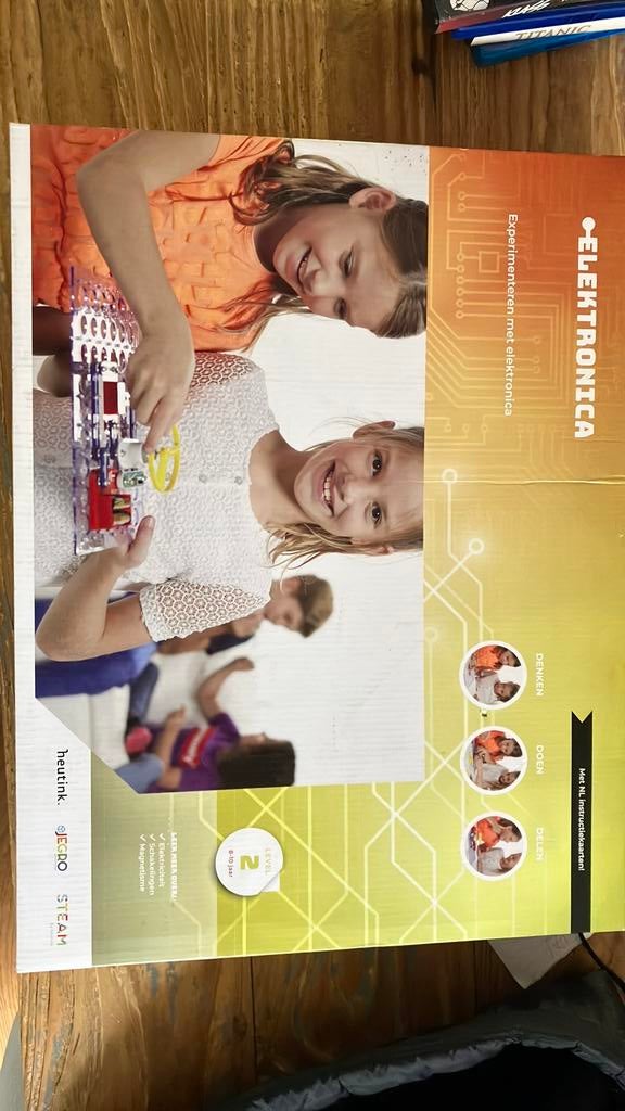 Experimenteren met electronica Heutink Steam, Kinderen en Baby's, Speelgoed | Educatief en Creatief, Ophalen of Verzenden, Zo goed als nieuw
