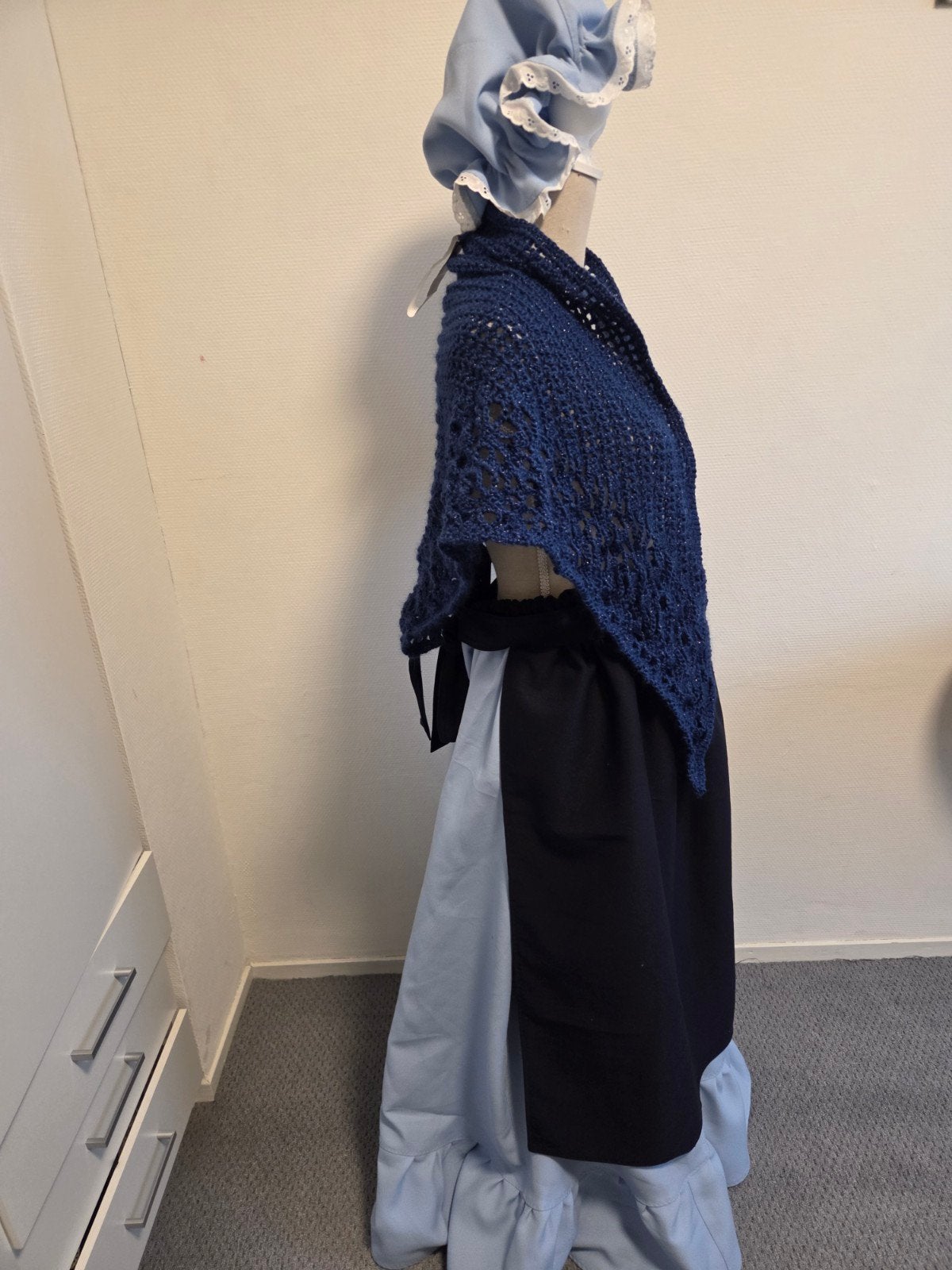 themafeest-charles dickens-marktvrouw--grootmoeder 42/44, Ophalen of Verzenden, Nieuw, Bovenkleding