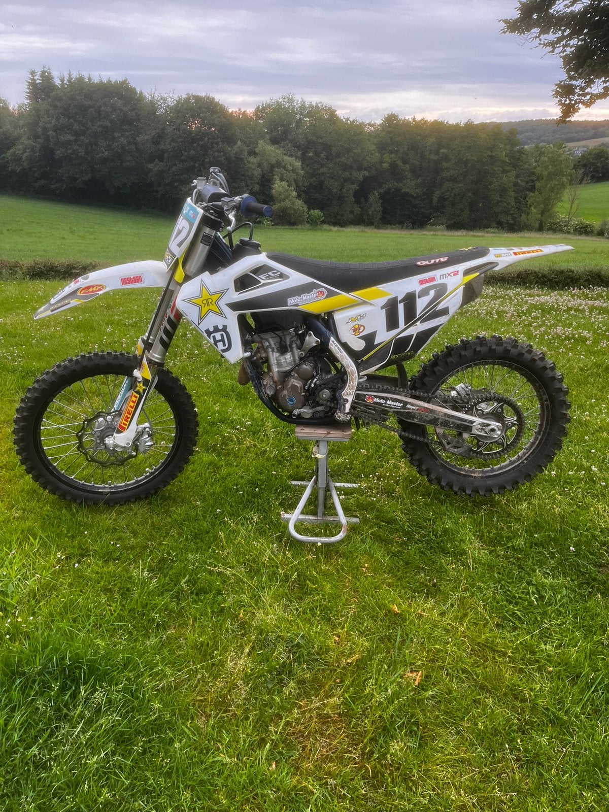 Crossmotor, Ophalen, 1 cilinder