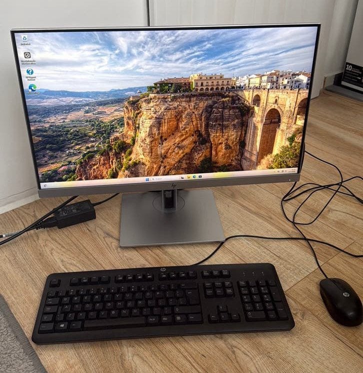 HP ProDesk 400 G5 met 24 inch monitor i5-9500T/8GB/256GB/W11, Ophalen, Zo goed als nieuw, 3 tot 4 Ghz, SSD