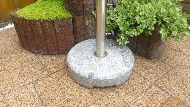 parasol voet, Ophalen, Gebruikt, Minder dan 1 meter, Parasolvoet