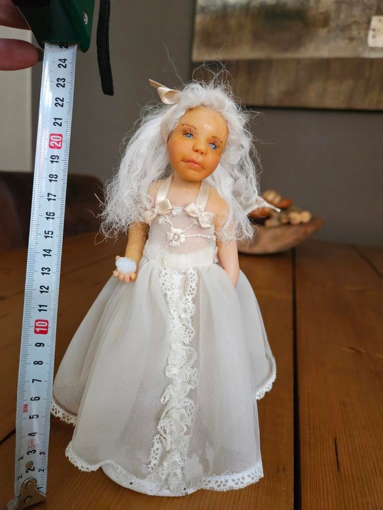 Handgemaakte kleifiguur, Verzamelen, Poppen, Ophalen, Pop