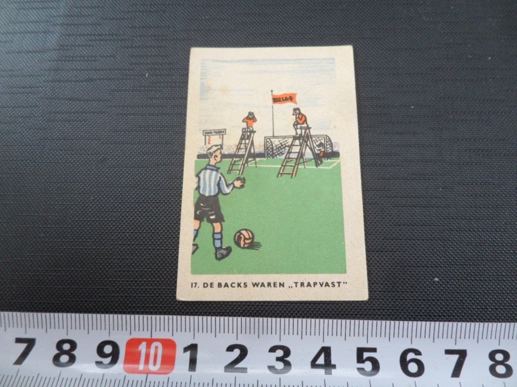 sticker plaatje strip voetbal spreekwoord RIZLA #17, Ophalen of Verzenden, Zo goed als nieuw