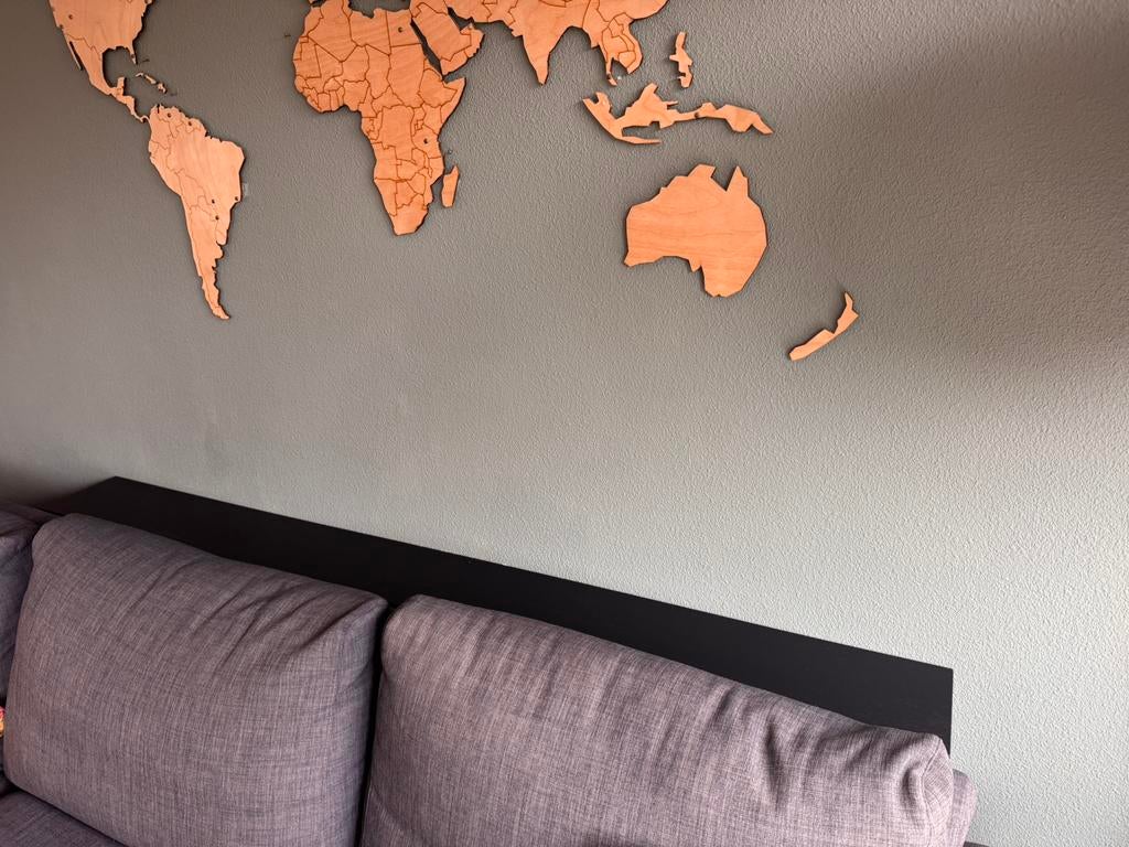 Mooie zwarte sidetable 200cm lang, Ophalen, Eikenhout, 200 cm of meer, Zo goed als nieuw